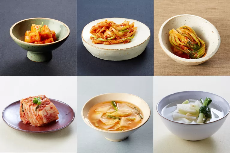 many types of Kimchi